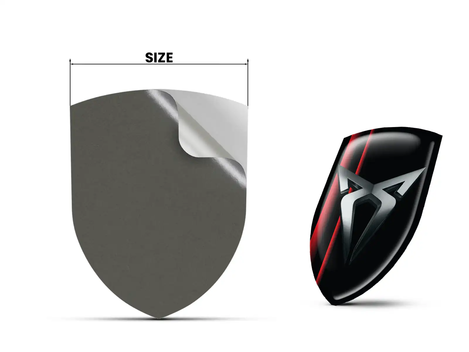 Seat Cupra Heckscheibenaufkleber Edition Stabil Universal